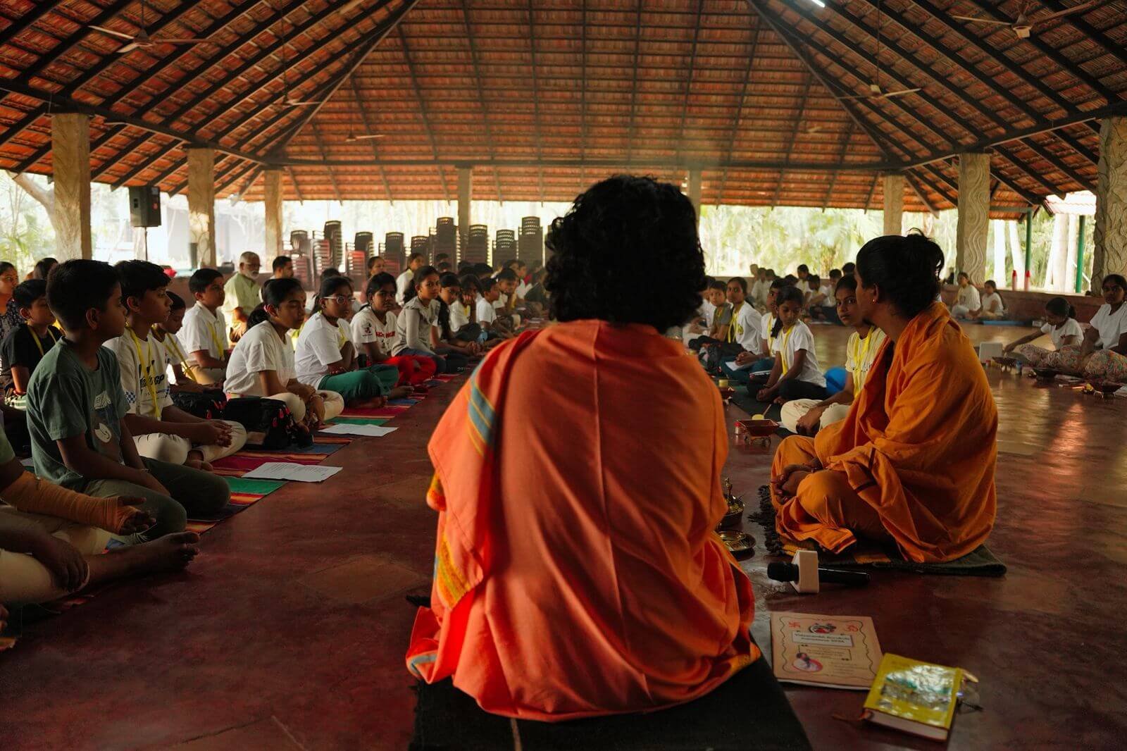 Children at the Gurukula