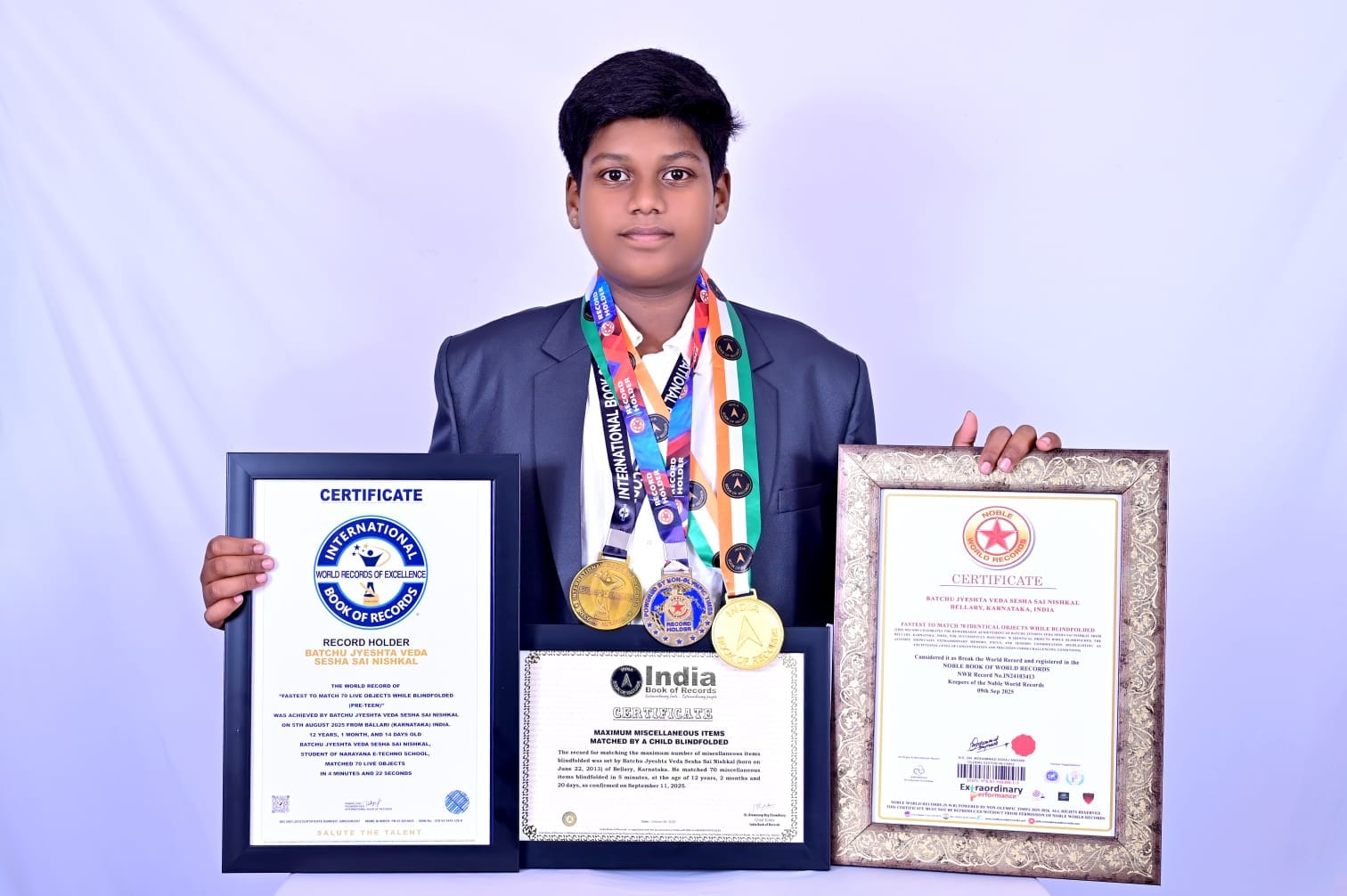 A Vidyarambh Gurukula record holder