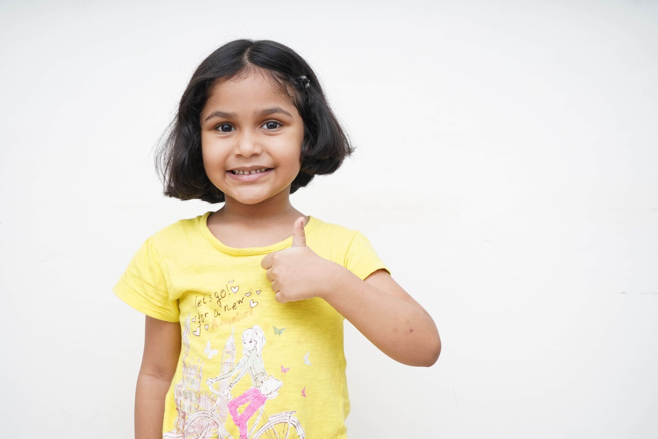 A confident child